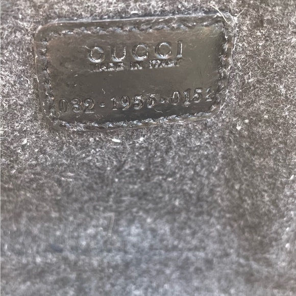 Gucci bamboo cosmetic case - Picture 11 of 16